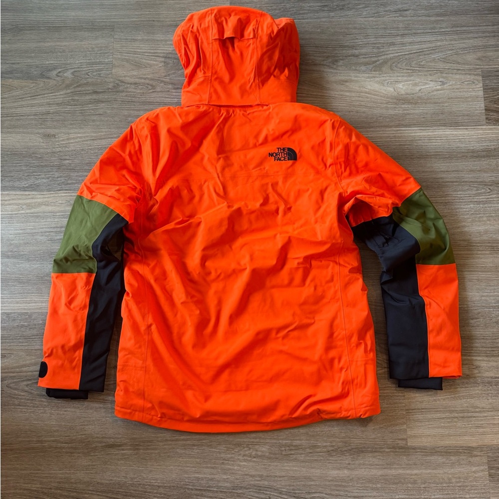 The North Face Orange and Black Jacket - Picture 2 of 5